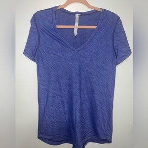Lululemon athletica shirt size 8, blue/purple